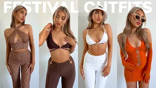 TRENDY FESTIVAL INSPIRED OUTFIT IDEAS 2022!! ft. WhiteFox Boutique