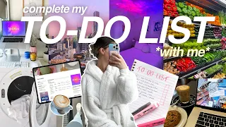 complete my TO DO LIST with me 🎧✏️📚 *productive vlog* | Melbourne, Australia