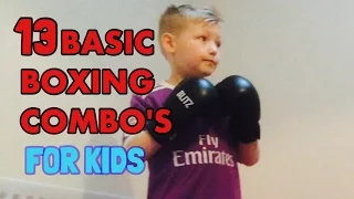 Kids boxing / 13 basic combinations