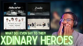 XDINARY HEROES | Covers 'Hellevator', 'Zombie', 'Impossible', 'Tomboy' REACTION | How on earth?!