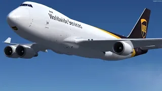 [P3Dv4] UPS 747-400F