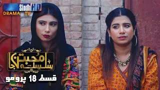 Silsila Muhabbatun Ja Ep 18 Promo | Sindh TV Drama Serial | SindhTVHD Drama