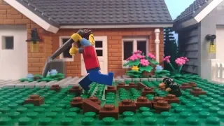 Lego Yard Trouble (BrickFilm)