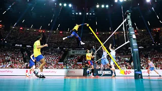 371cm Monster of the Vertical Jump | Yoandy Leal | Crazy Volleyball Player!