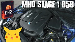 BMW B58 MHD STAGE 1 REACTION! // BMW F30 340I