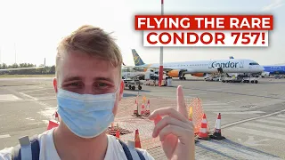 FLYING CONDOR AIRLINES RARE BOEING 757-300 TO CORFU | TRIP REPORT