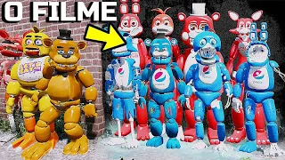 ANIMATRONICS MOVIE VS TODOS OS ANIMATRONICS GOLDEN FREDDY, FREDDY, CHICAS, BONNIE ...(O FILME 11)