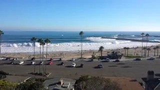 Corona del Mar, CA - Big Corona massive surf 2014