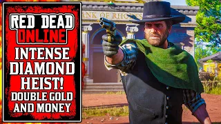 This Intense DIAMOND HEIST in Red Dead Online Has INSANE GOLD & MONEY Payouts! (RDR2 New Update)