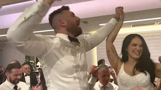 (MACEDONIAN -SERBIAN WEDDING)VAKA SE PRAVI MAKEDONSKA SVADBA-PESNA I ORO ZA ZETOT (NANČOVSKI FAMILY)