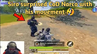 Again Siro Surprised CoD Narco with his Movment when this happen 😂
