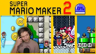 The All "SMW" Uncleared Levels Video! | Super Mario Maker 2