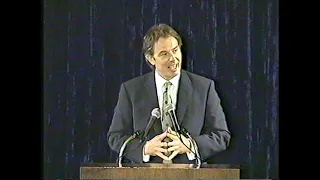 The Right Honorable Tony Blair, Prime Minister of Great Britain, 4/22/99