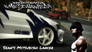 Sean's Mitsubishi Lancer VS Earl's Mitsubishi Lancer [NFS Most Wanted Gameplay Race]
