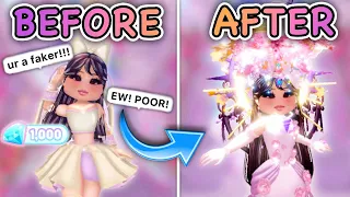 Trolling as a FAKE RICH PERSON in Royale 🏰 High GONE WRONG LOL || READ DESCRIPTION!!