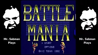 Battle Mania Sega Mega Drive Mr. Sabman Plays