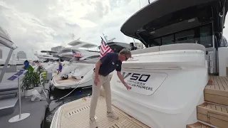 2022 Princess Yachts V50 Tour