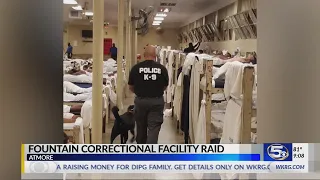 More than 600 weapons confiscated in sweep of Fountain Correctional facility near Atmore