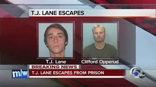 11PM: Chardon High School shooter T.J. Lane has escaped from prison with another inmate