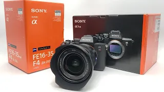 Sony a7 RIV and Zeiss 16-35mm F4 Unboxing