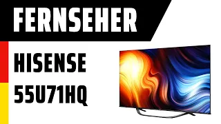 Fernseher Hisense 55U71HQ (U71HQ) | Test | Deutsch