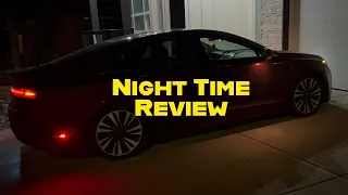 2015 Lincoln MKZ Night Time Review + POV Test Drive