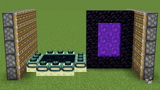 end portal + nether portal = ???