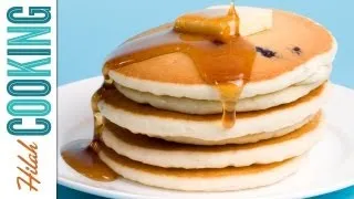 How To Make Pancakes | Buttermilk Pancake Recipe | Hilah Cooking