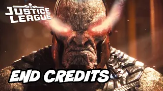 Justice League Snyder Cut Ending - End Credit Scene Breakdown and Easter Eggs