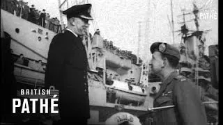 Argyles For British Guiana On HMS Implacable (1953)