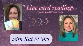 Live card readings - career, spiritual & personal growth! Join us live to receive a reading.