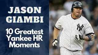 Jason Giambi 10 Greatest Yankee Home Run Moments