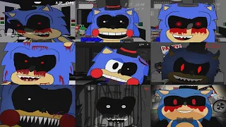 Five Night at Sonic's 1 - Maniac Mania All Jumpscare + Extra