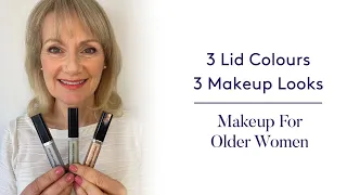 3 Lid Colours - 3 Makeup Looks - Makeup For Older Women