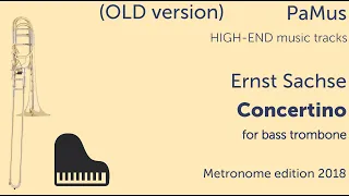 Ernst Sachse: Concertino for bass trombone and piano