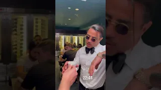 SALT BAE NUSRET Steakhouse Beverly Hills #shorts #saltbae #saltlife #salt #saltlifeofnusret