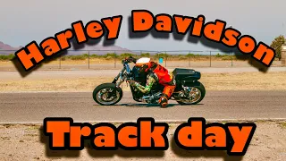 Harley Davidson race bike, track day (P5)