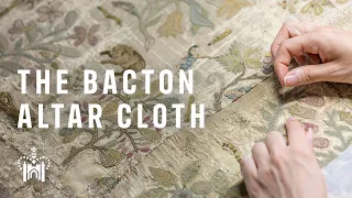 Conserving the Bacton Altar Cloth