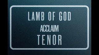 Lamb of God | TENOR | Acclaim