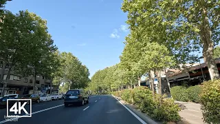 [4K] Driving Madrid' Suburbs | Car Ambient Sounds in Summer Madrid | POV 4K HDR