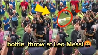 Lionel Messi Has Bottle Thrown at Him by Los Angeles Fans During Inter Miami Match 😰
