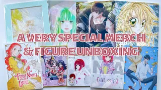 a very special merch & figure haul (i found a holy grail!!!)