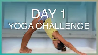 Day 1 — Sun Salutations, Surya Namaskar— Ashtanga Yoga Challenge — 30 Day Journey