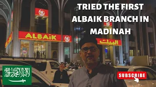 The nearest Albaik branch at Masjid-al-Nabawi