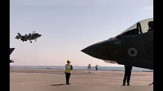 Британские ВВС перегнали истребители F-35 на авианосец, чтобы впервые задействовать в Сирии