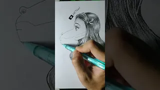 How to draw the face of Nezuko #demonslayer #drawingtutorial #learntodraw