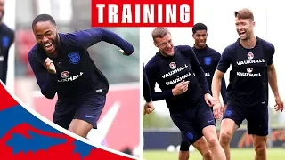 Hilarious Celebrations as Delph Scores Winner in Training Match! | Inside Training | England