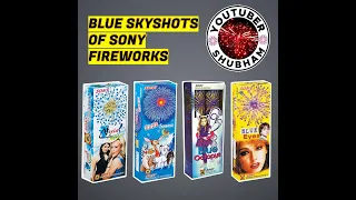 BLUE  Sky Shots of Sony Fireworks #SHORTS