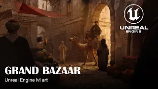 Unreal Engine 5 | Grand Bazaar lvl art