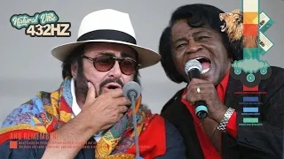 James Brown ft. Luciano Pavarotti - It's a Man's Man's Man's World | 432hz